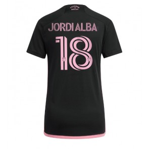 Inter Miami Jordi Alba #18 Dámské Venkovní Dres 2024-25 Krátký Rukáv